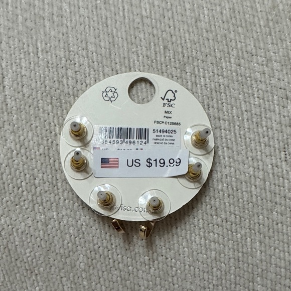 Lovisa Gold and Silver Micro Stackers Earrings - Picture 2 of 2